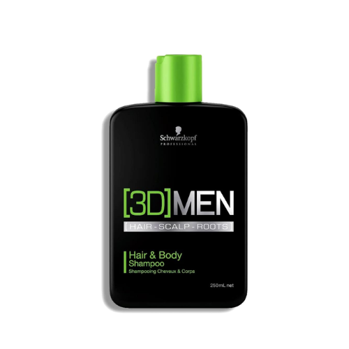 3D Men - Hair & Body Shampoo - 250ml