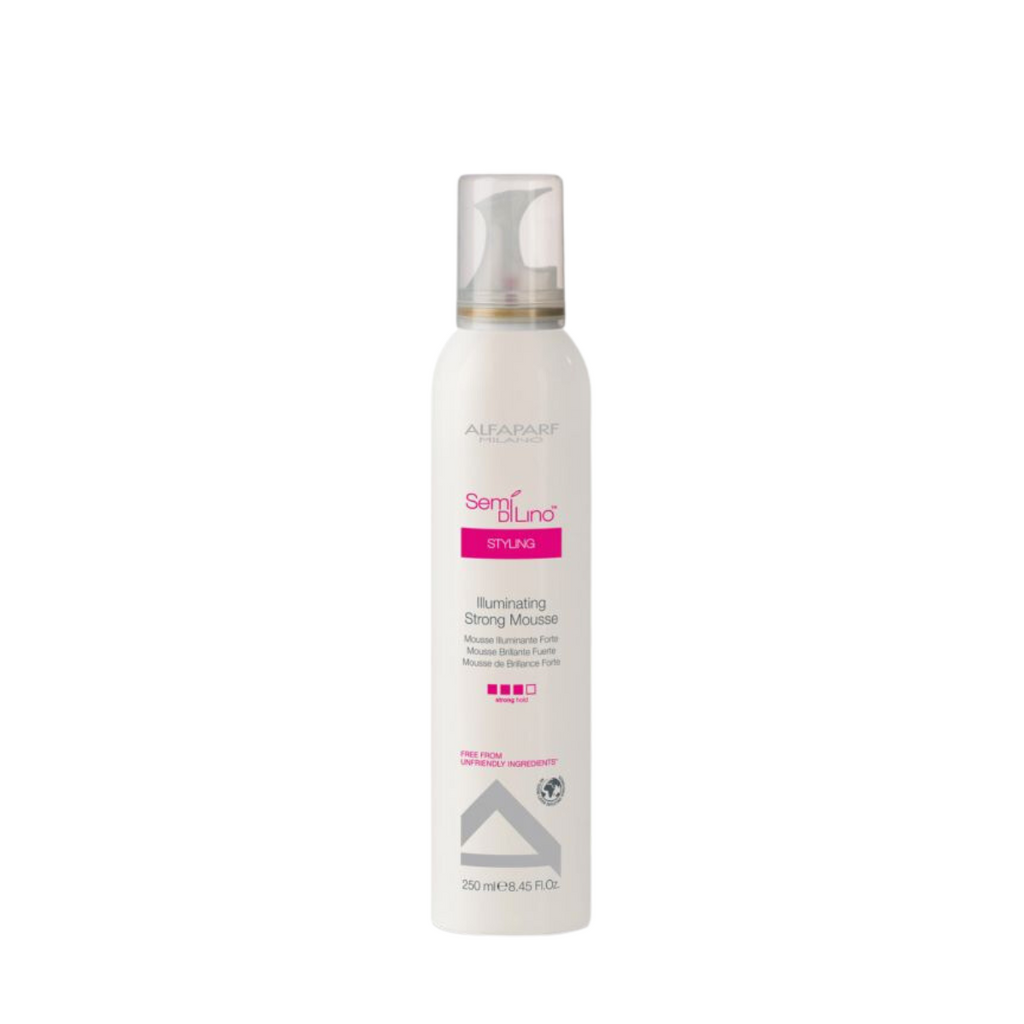 Semi Di Lino - Styling - Illuminating Strong Mousse - 250ml