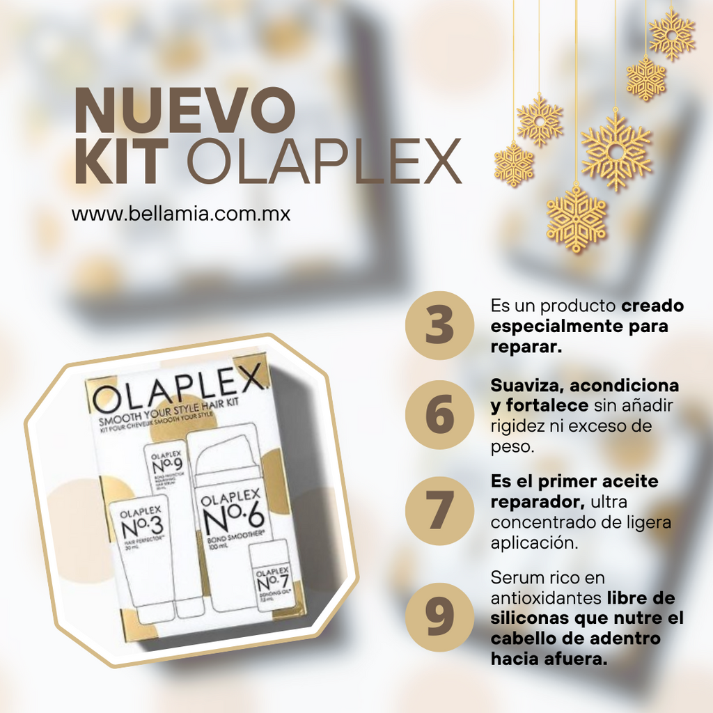 Kit Holiday - Olaplex Smooth Your Style Hair