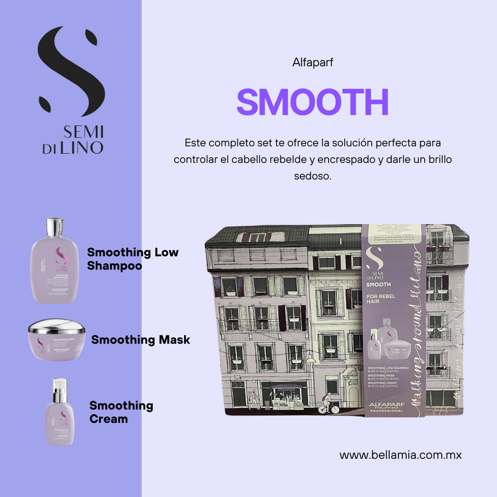 Semi Di lino Holiday Kit Smooth de Alfaparf Milano