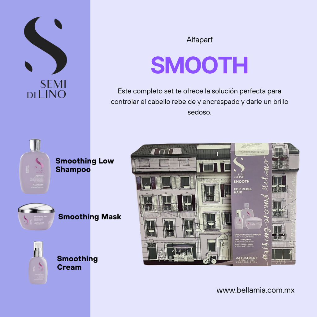 Holiday Kit Smooth de Alfaparf Milano Semi di Lino