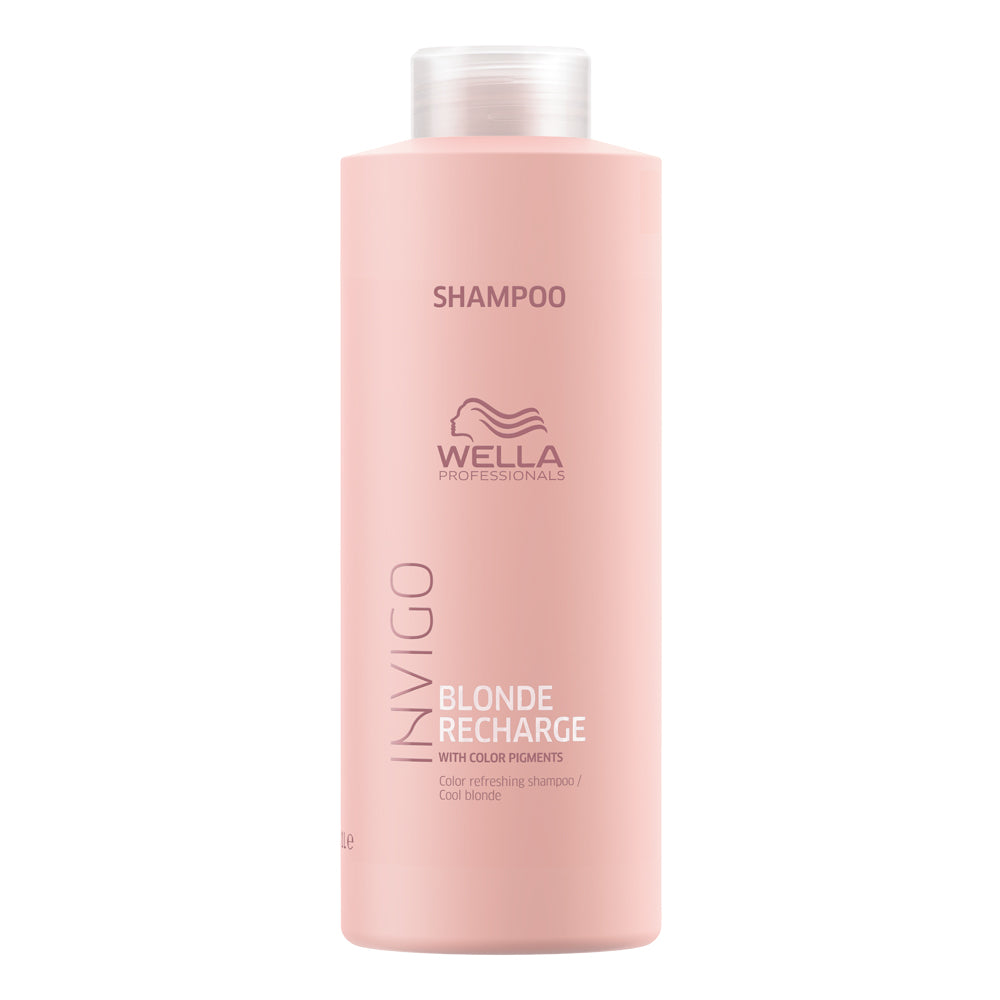 Wella Blonde Recharge Shampoo Cabellos Rubios 1000ml