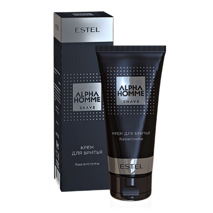 Crema Hidratante De Afeitar 100ml -  Alpha Homme Estel