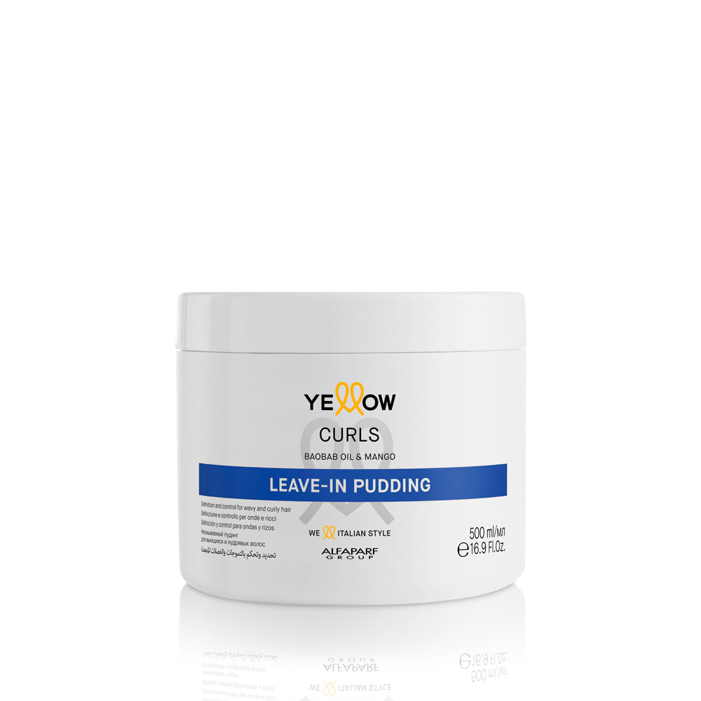 Yellow Curls Leave-In Pudding - Crema Hidratación Y Control 500ml