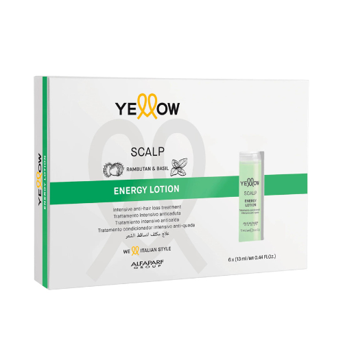 Yellow Scalp Energy Lotion - Tratamiento Intensivo Anticaída 6x13ml