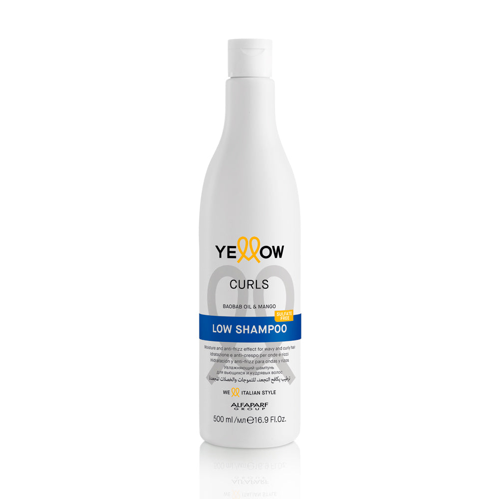 Yellow Curls Low Shampoo - Hidratación Y Anti-Frizz 500ml